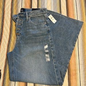 NWT Gap High Rise Wide Leg Jeans Size 10/30